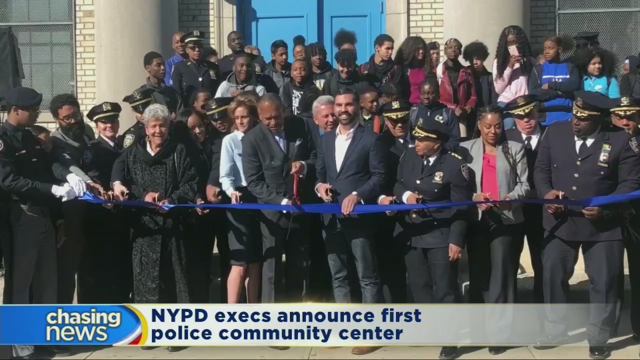 NYPD opens first police community center