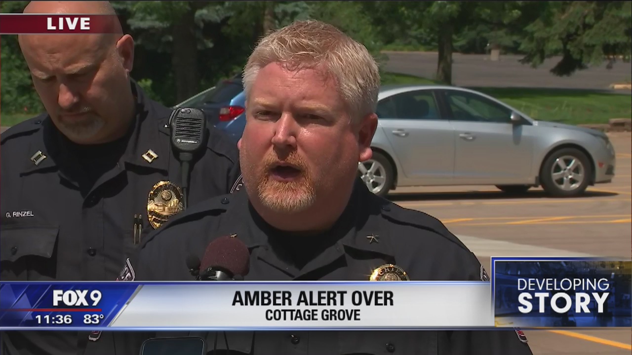 2 children found safe, father arrested after AMBER Alert in Cottage Grove, Minn.