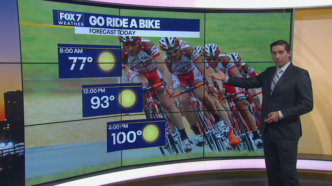 Highs are forecast to reach 100 and higher in Central Texas