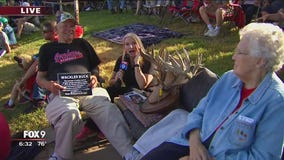 A night out at the ballpark in Howard Lake, Minn.