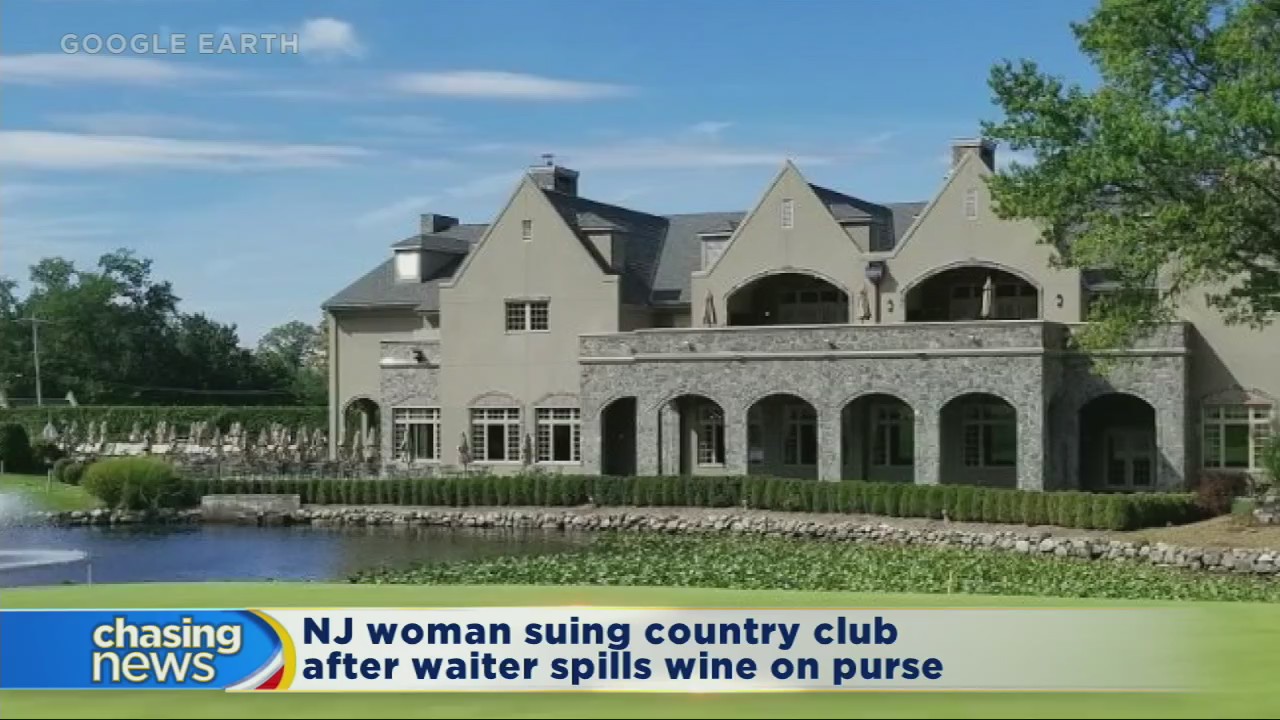 Woman sues after waiter spills wine on $30K purse