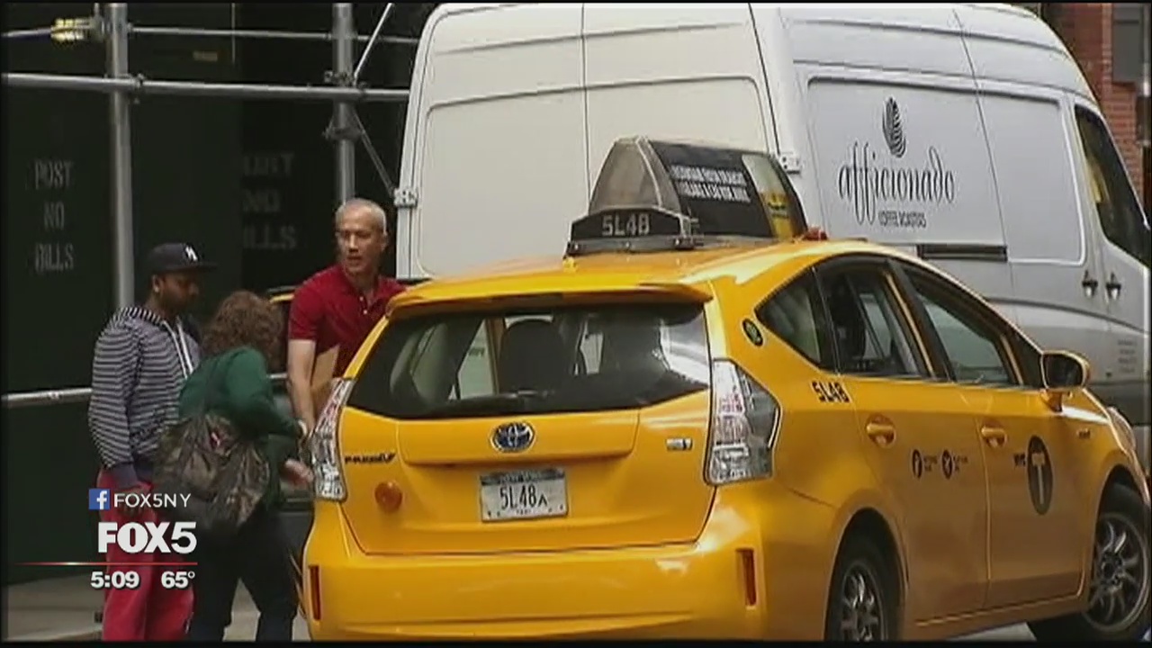 Sharing a yellow cab