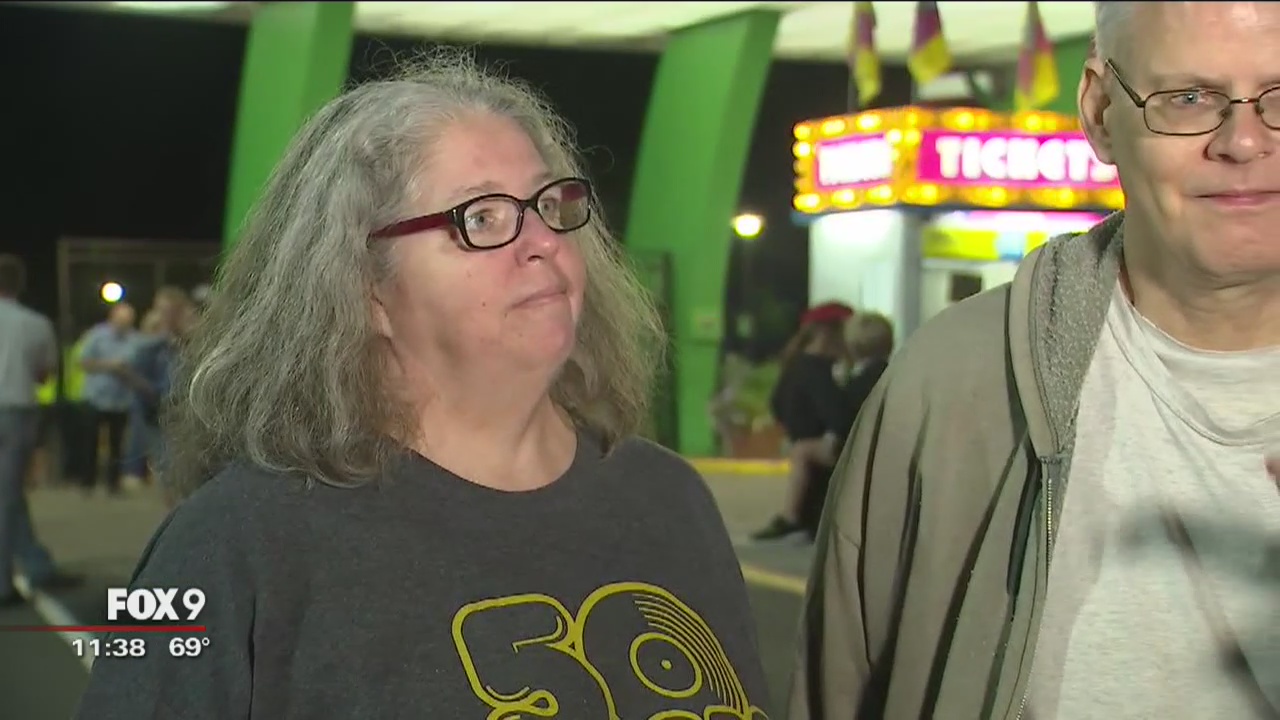 1st person at Minnesota State Fair in line at 11:15 p.m.