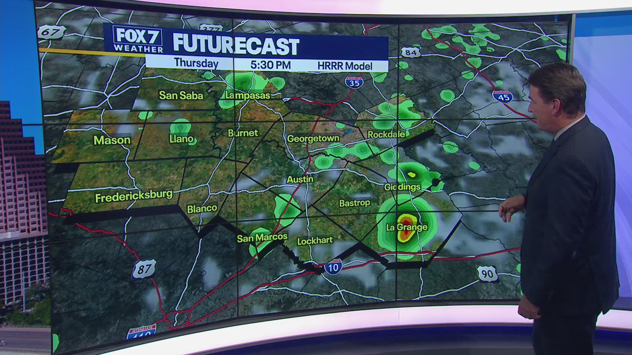 Triple digit temperatures continue but rain possible in some areas