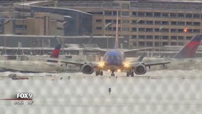 MSP Airport crews work overtime to keep runways clear during snowstorms