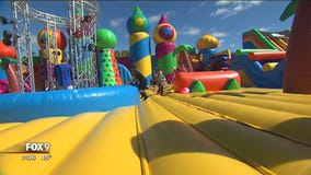 Jumping around at the Big Bounce America