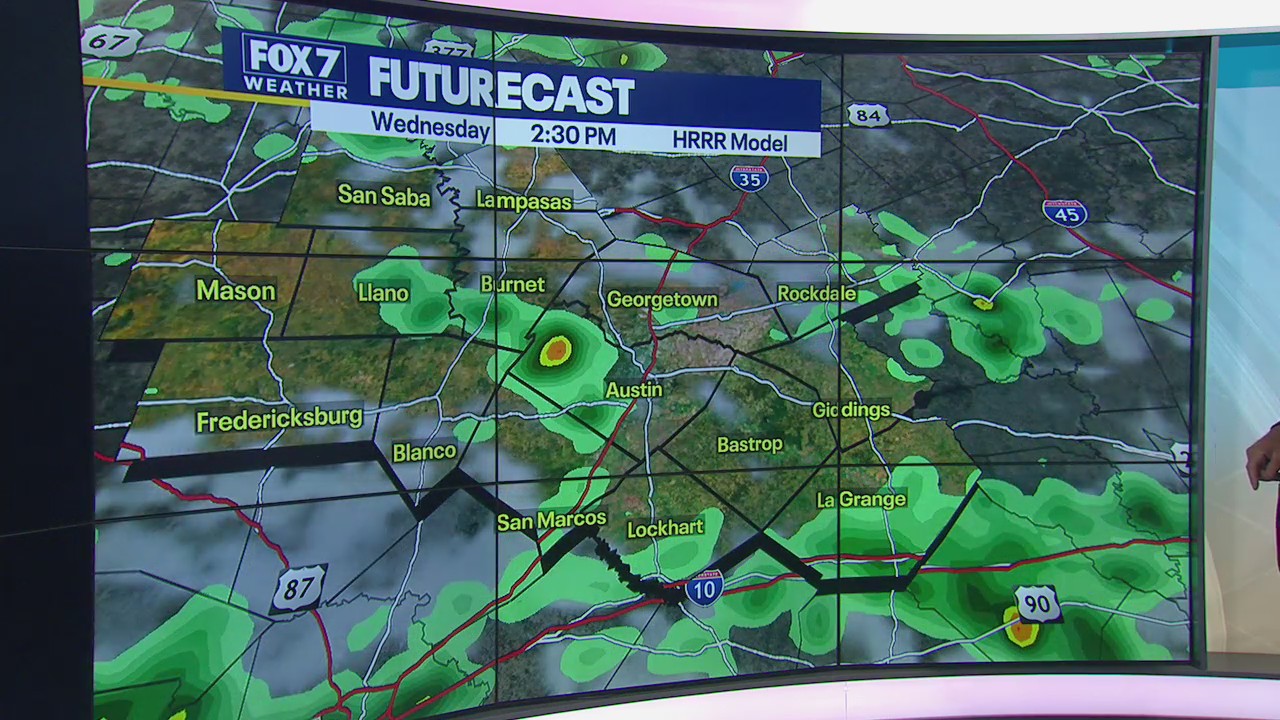 More rain expected as temperatures continue to be in the 90s