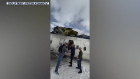 Delta plane crash passenger footage