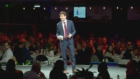 Mayor Frey shares dad jokes at Downtown Council meeting [RAW]