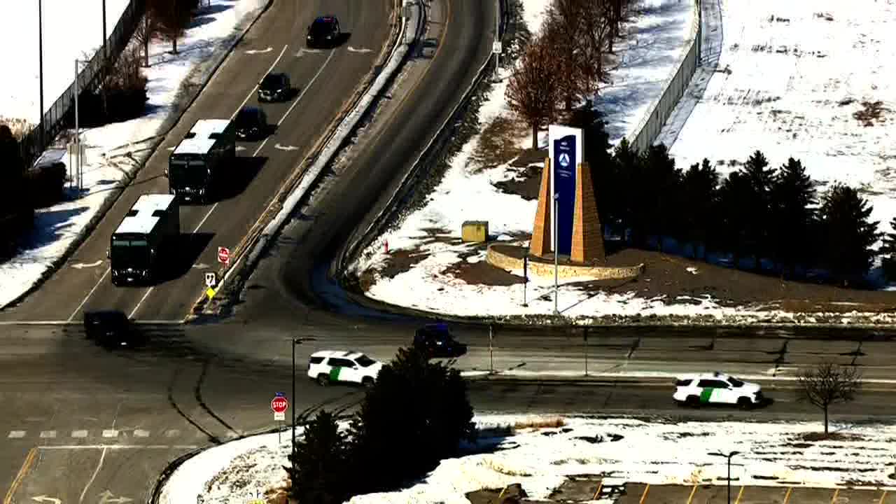 MN procession for slain Border Patrol agent [RAW]
