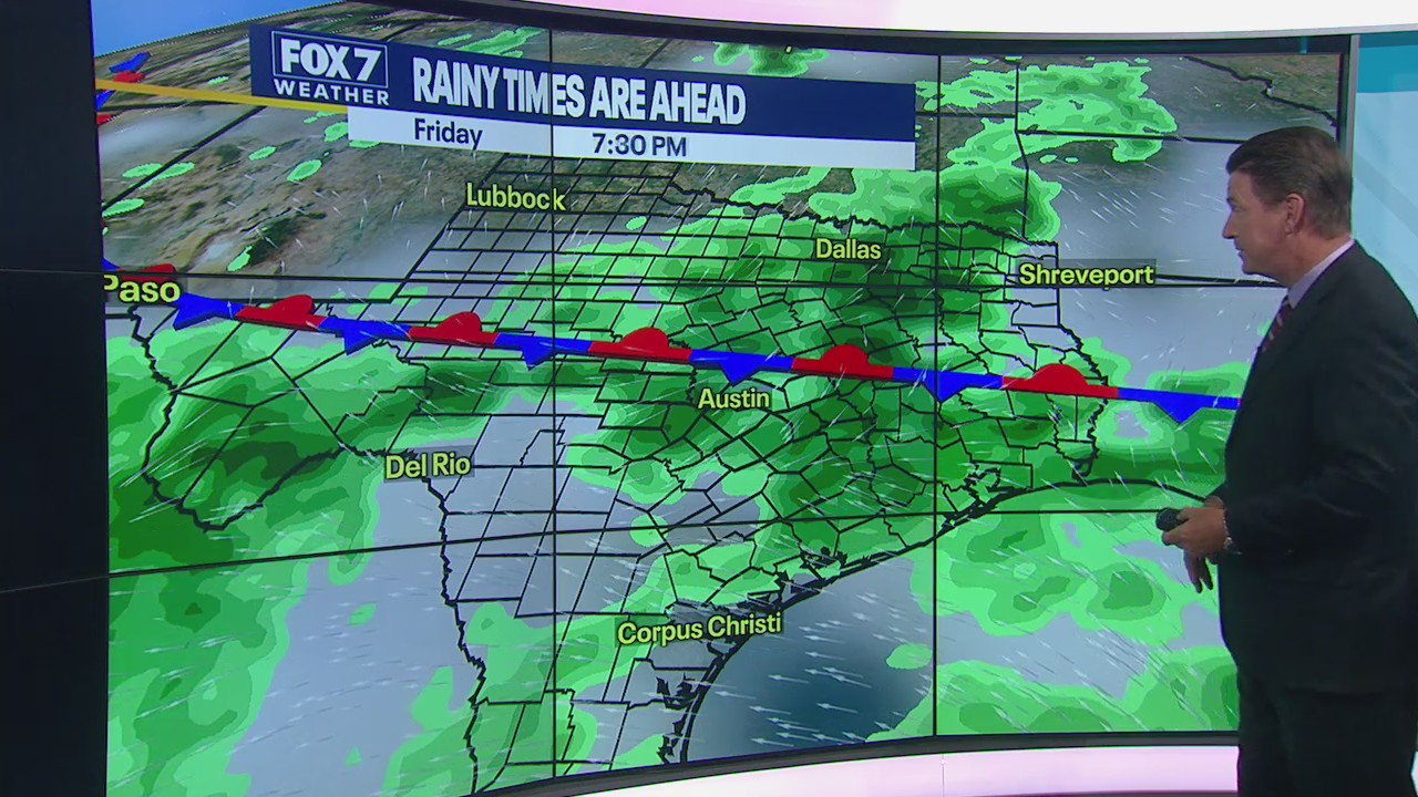 Rain chances continue as temperatures remain in 90s