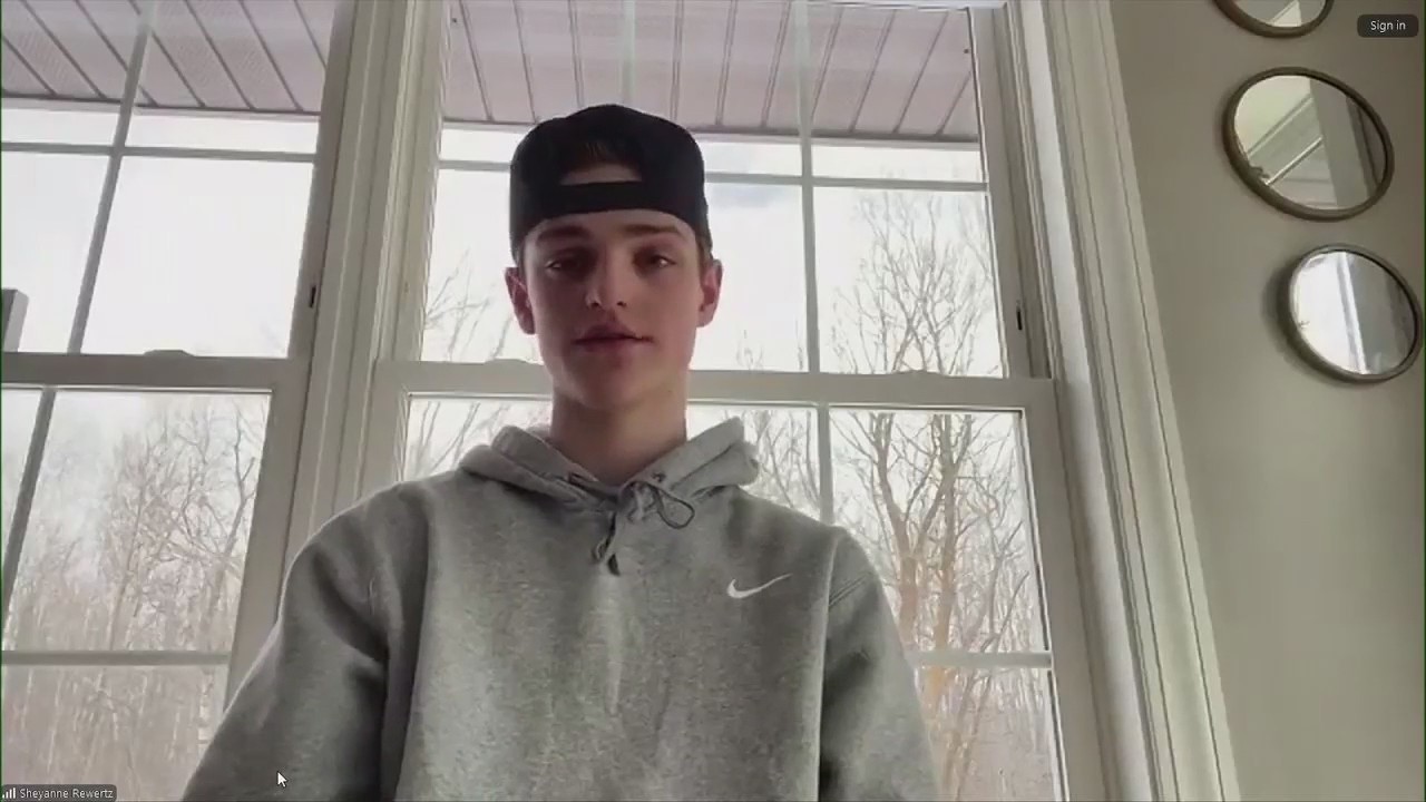 Hibbing hockey player goes viral for post-game interview