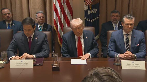 President Trump holds 1st cabinet meeting