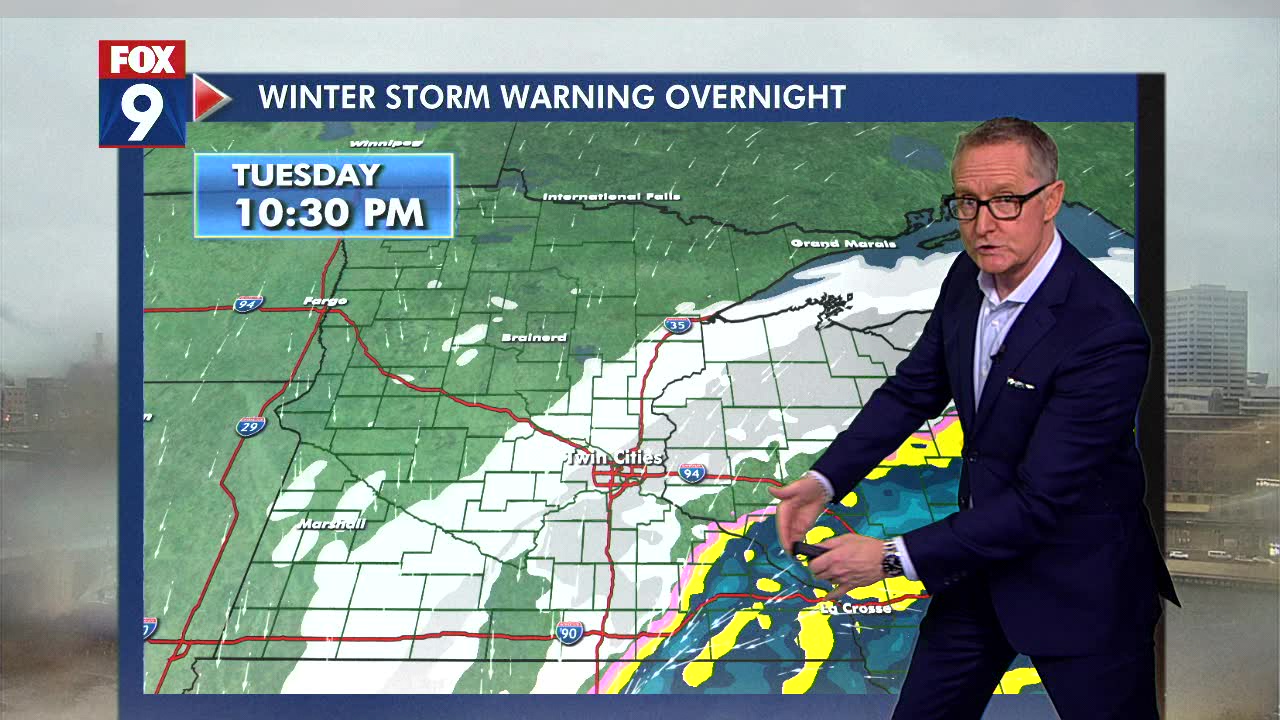 Minnesota snow: Updated forecast for overnight storm