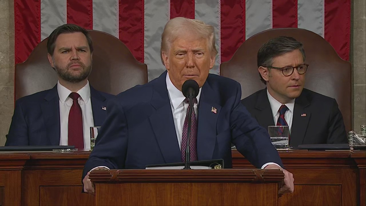 Pres. Trump touts border crackdown