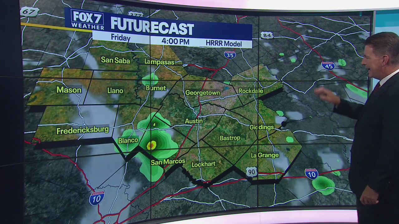 Nice mornings and hot days as rain chances diminish