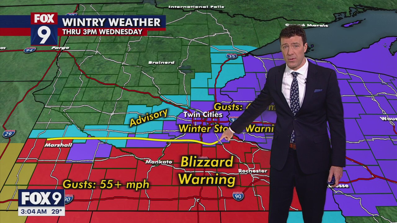 MN weather: Snowstorm update