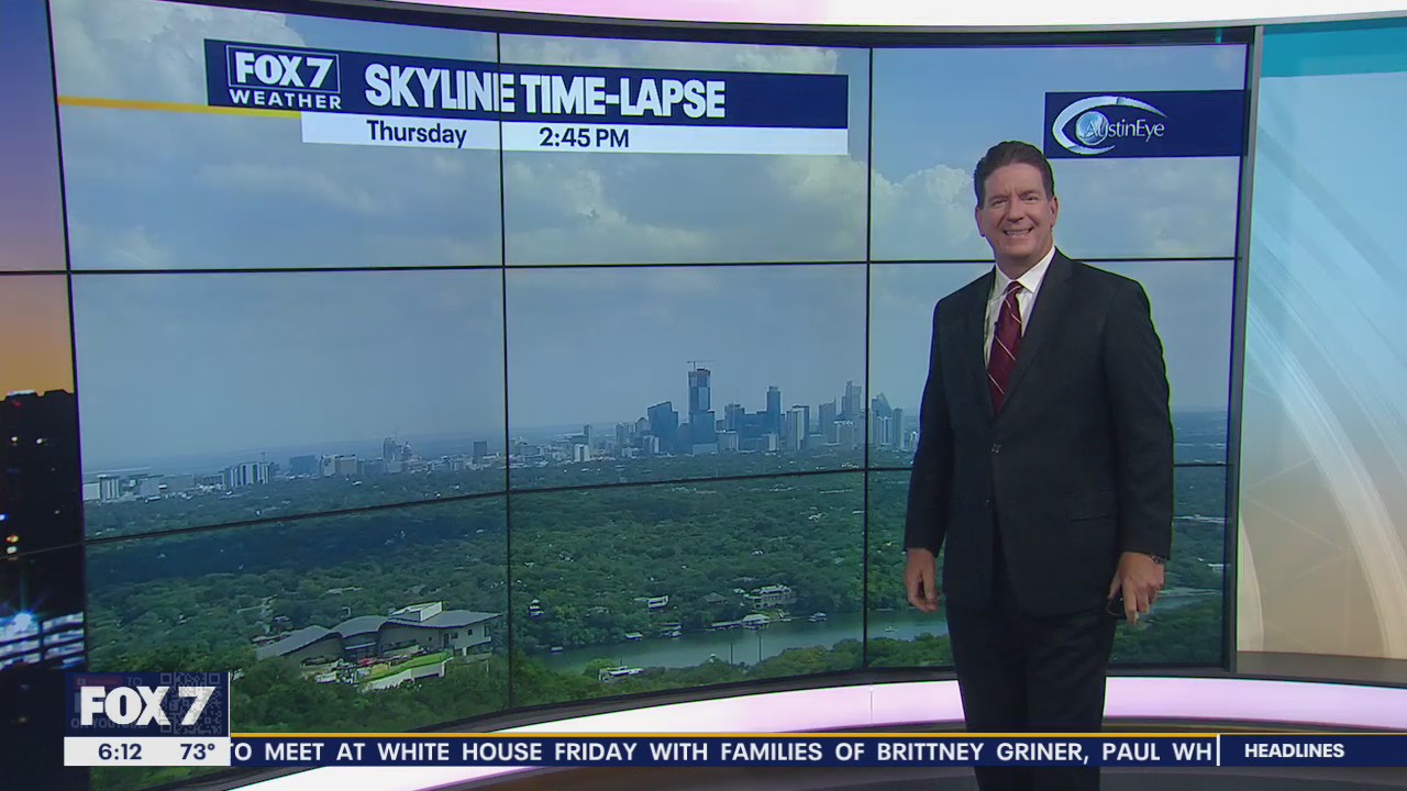 Steamy heat returns as isolated showers possible