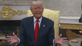 President Donald Trump talks Canada tariffs