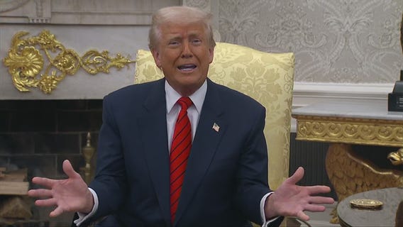 President Donald Trump talks Canada tariffs