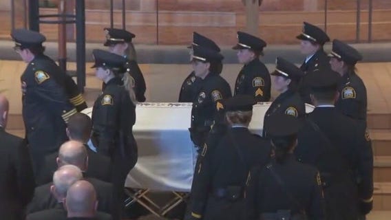 St. Paul Police Officer Felicia Dee Reilly funeral [RAW]