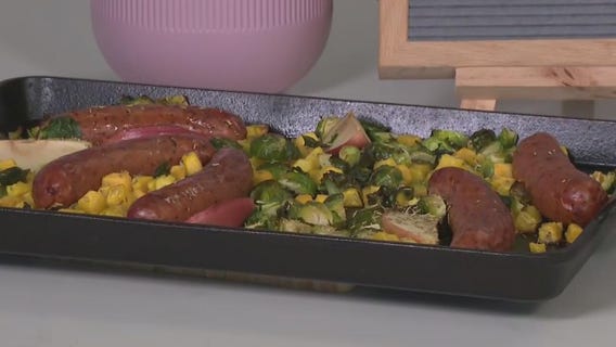 Rosemary maple sausage sheet pan recipe from FOX 7 Austin's Tierra Neubaum