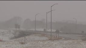 Blizzard conditions in southern MN