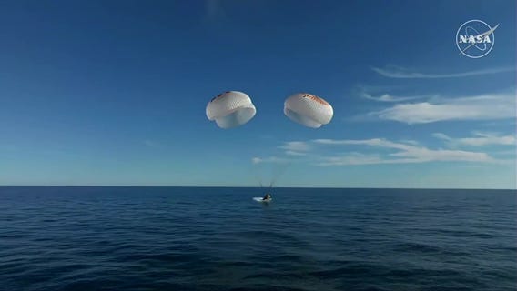 NASA's SpaceX Crew-9 makes safe landing in Gulf of America