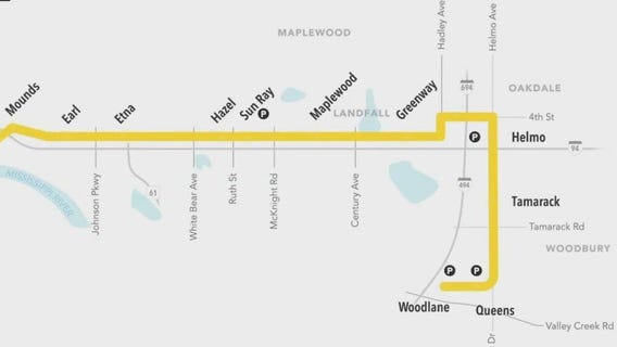 Metro Transit Gold Line to open this weekend