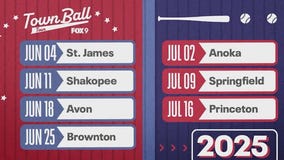 FOX 9 Town Ball Tour schedule is released