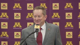 Niko Medved jokes he's begging St. Thomas to play Gophers