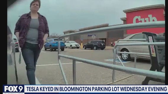 Bloomington PD seeks Tesla vandalism suspect