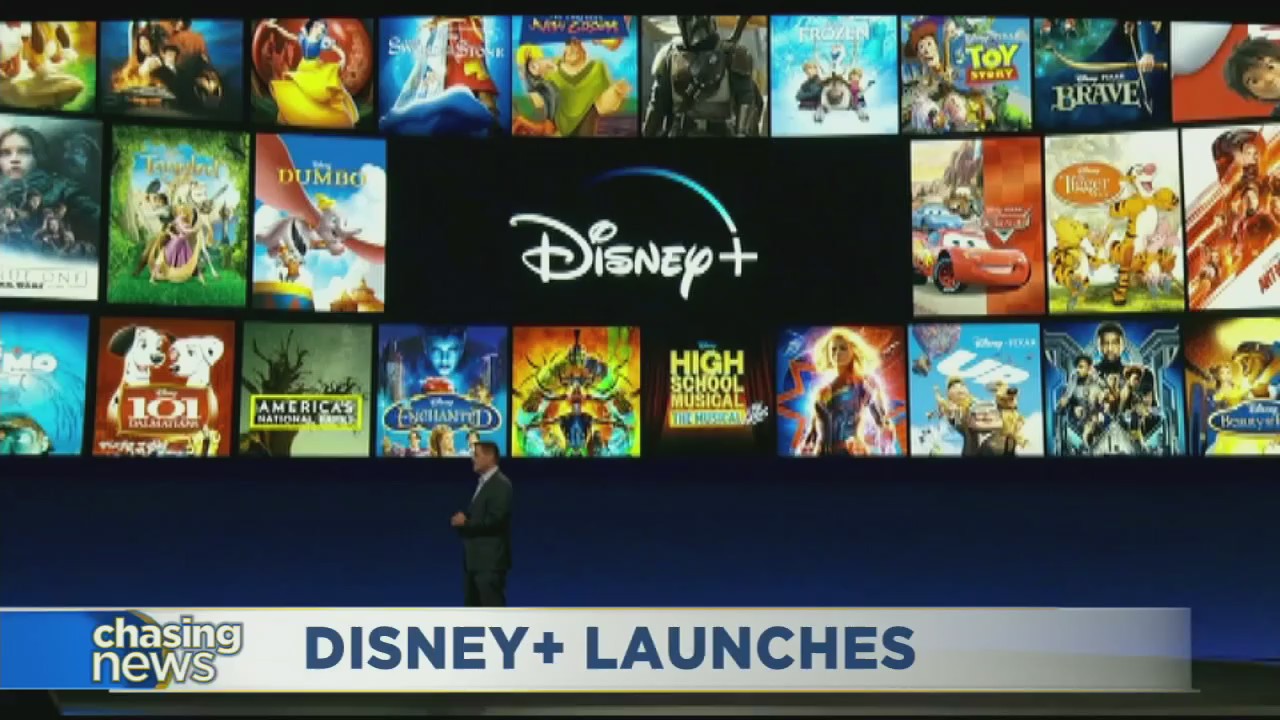 New streaming service Disney+ launches