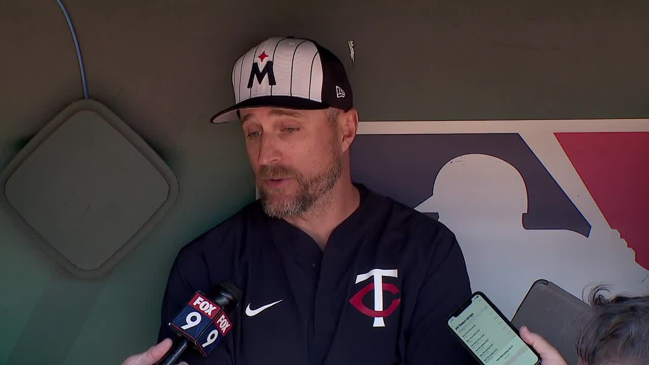 Twins manager Rocco Baldelli talks Opening Day