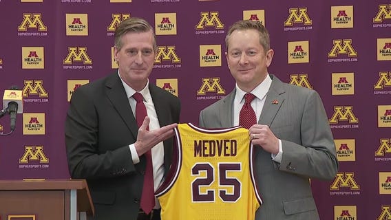 Niko Medved introduced as Gophers' basketball coach [RAW]