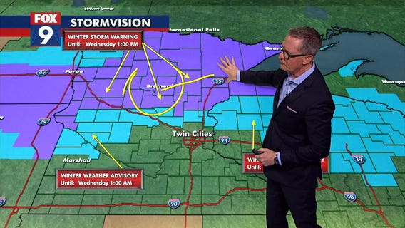 ?Sprinter? weather brings more snow to Minnesota