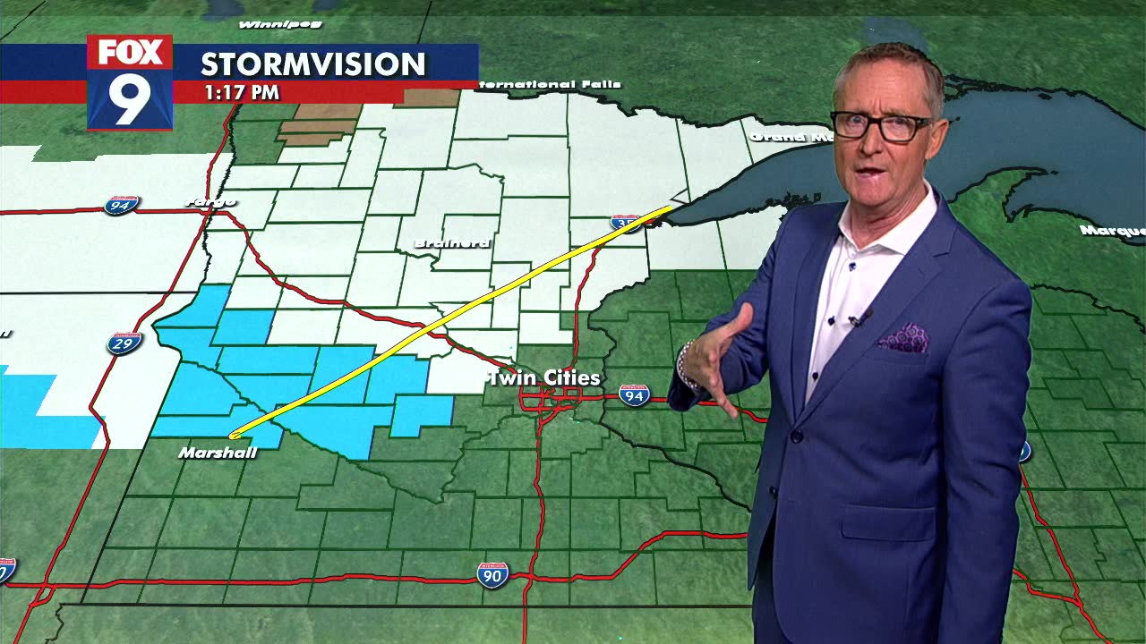 Minnesota winter hanging on into mid-week