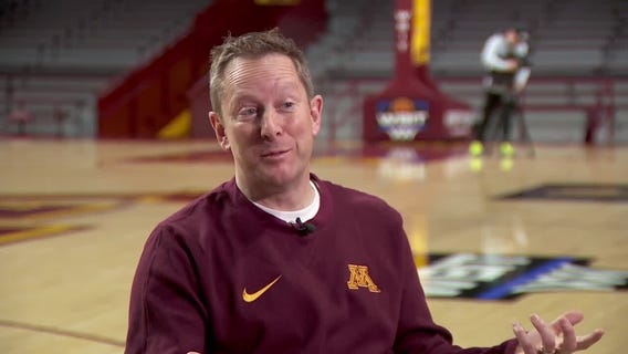 Gophers' coach Niko Medved sits down with FOX 9's Pierre Noujaim