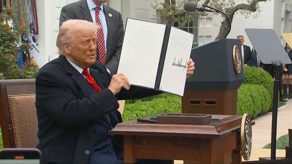 President Trump signs new tariffs [FULL SPEECH]