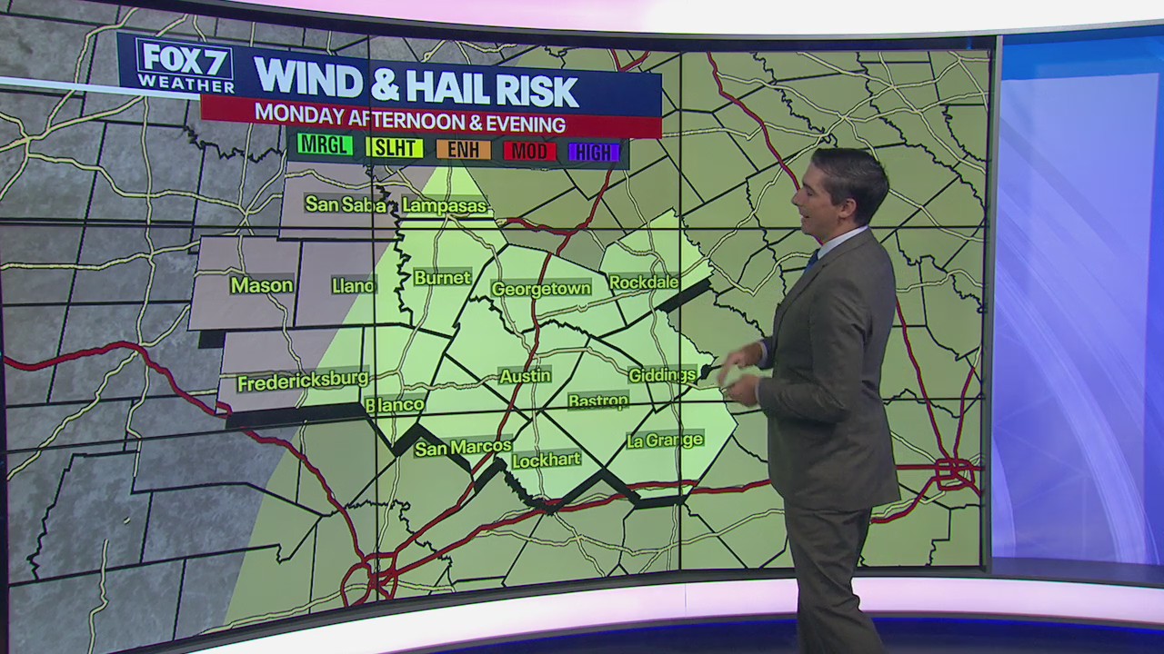 Severe storms possible as cold front arrives