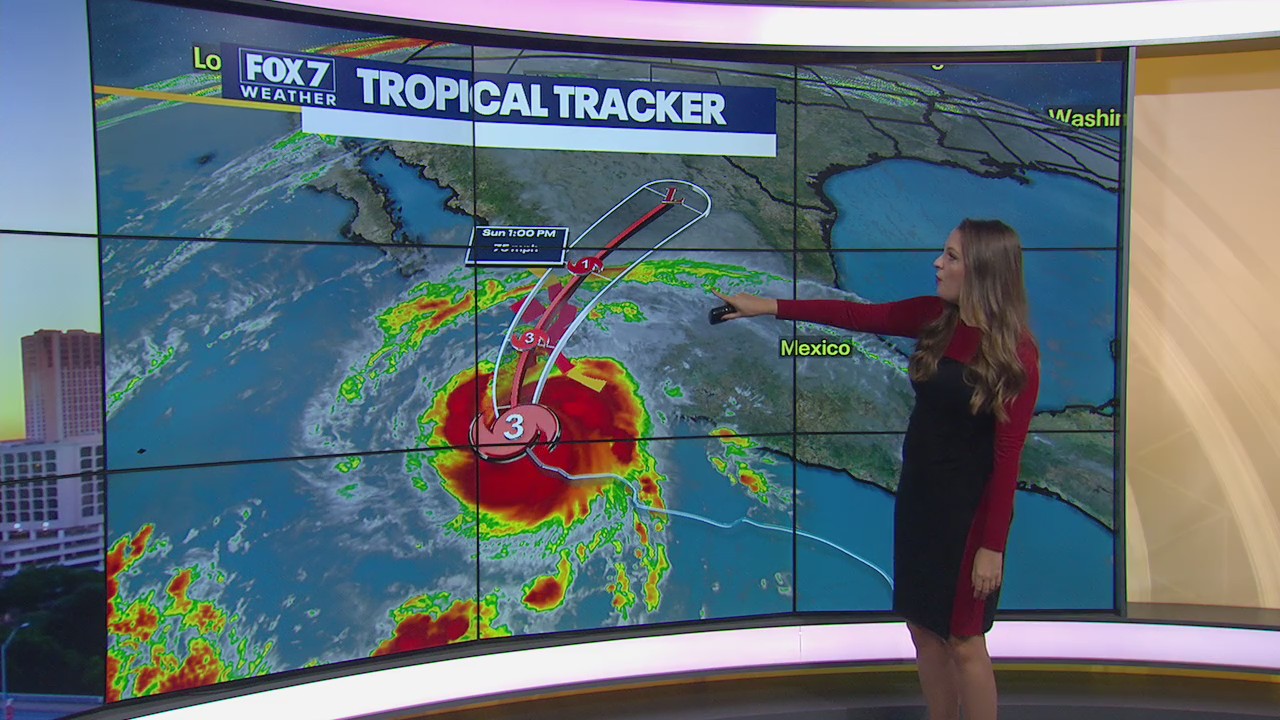 Hot weekend and two cold fronts next week