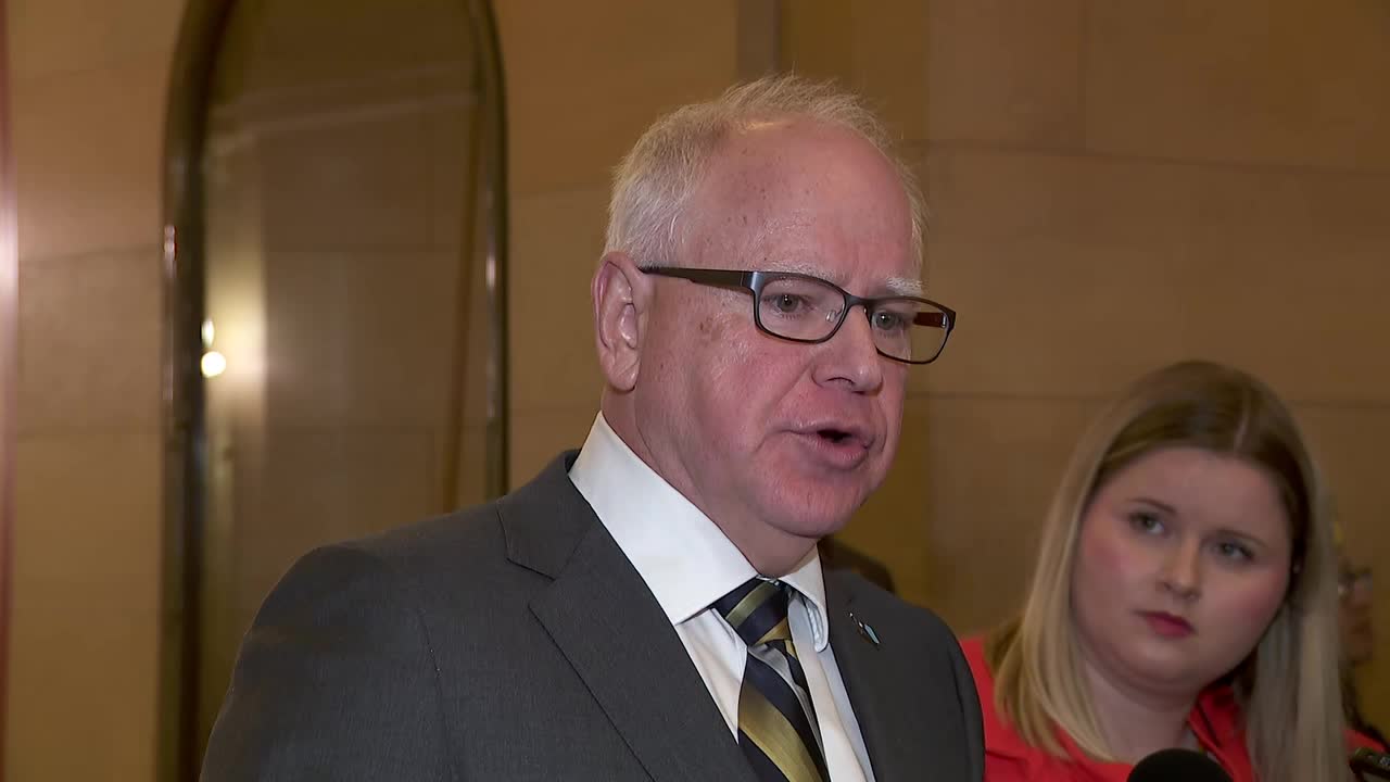 Walz on veterans, Trump's tariffs, more [RAW]