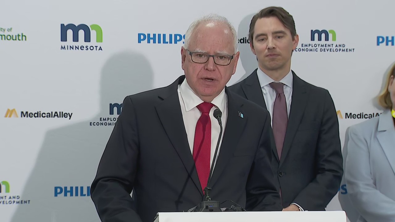 Gov. Walz speaks on Philips expansion