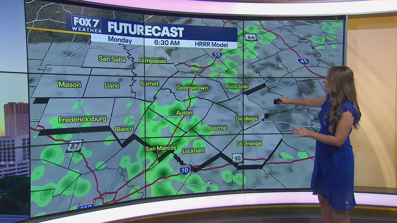Rain Chance and A Strong Cold Front | FOX 7 Austin