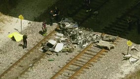 Boca Raton plane crash aerials [RAW]
