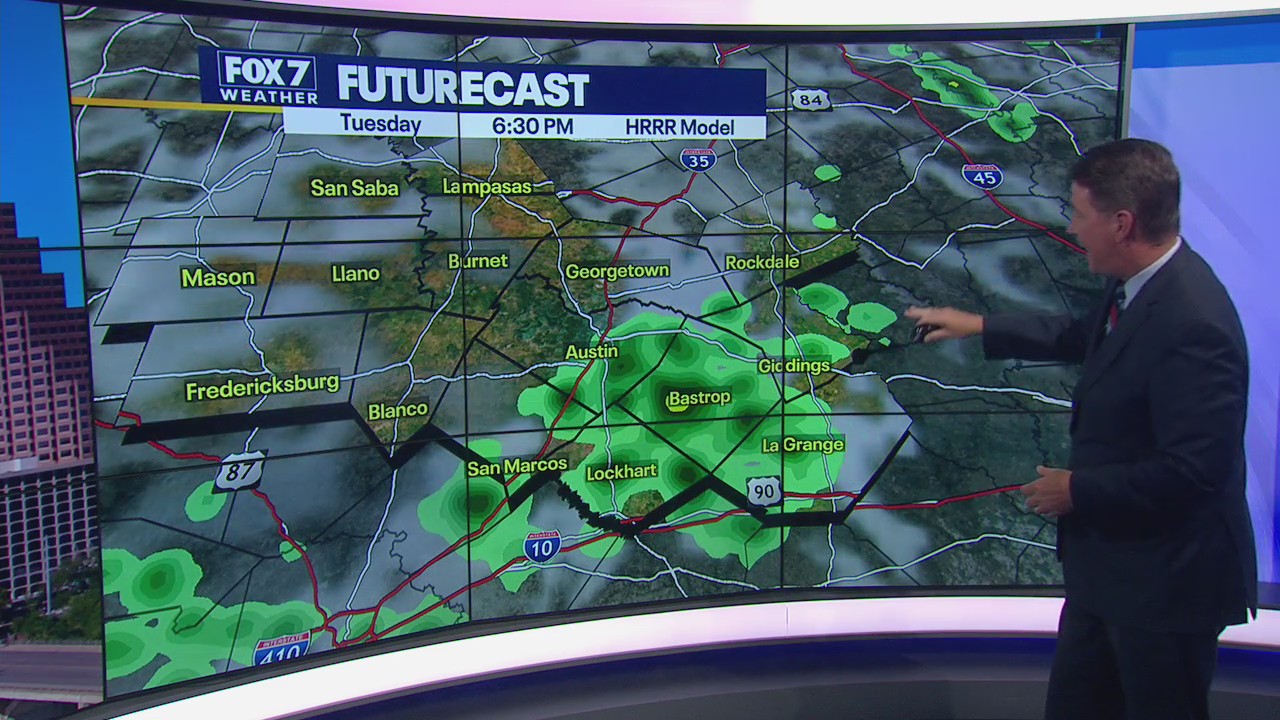 Rain likely to hold off for voters; cold front later this week | FOX 7 ...