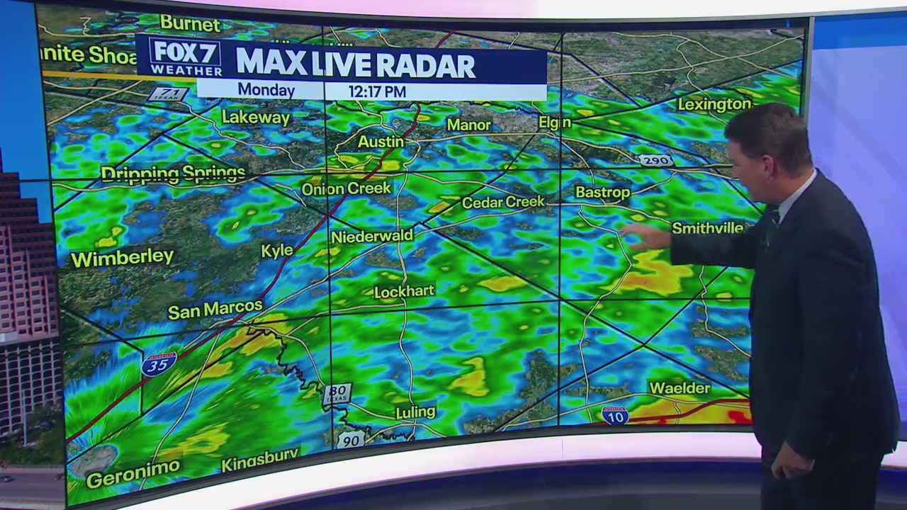 Rainy morning with another cold front this evening