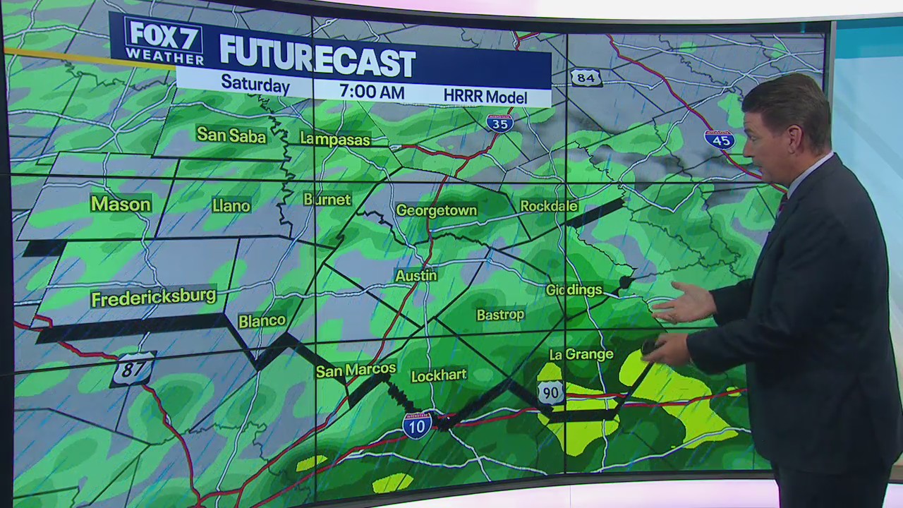 Cloudy, cold, and rainy days ahead