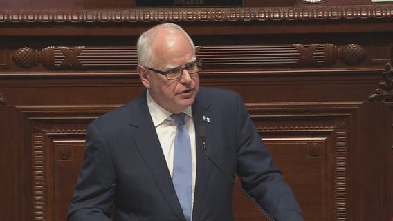 Walz talks budget in MN State of the State Address