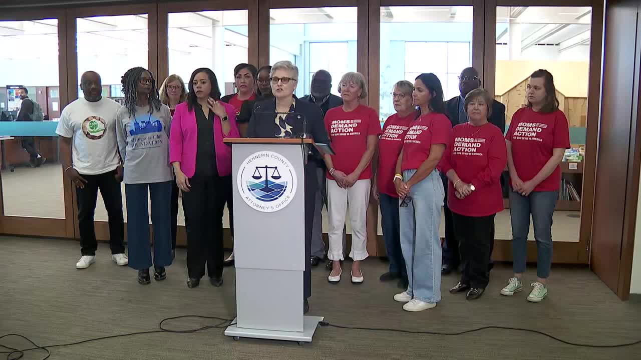 Hennepin Co. Attorney on free gun locks [RAW]